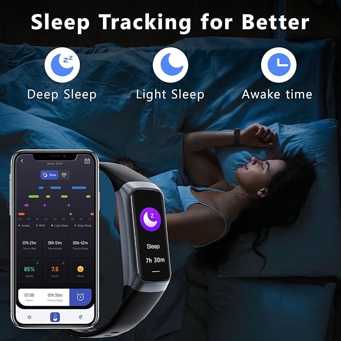 AMOLED Smartwatch with Health Monitoring, Waterproof, Compatible with iOS and Android – Fitness Tracker for Men and Women 3