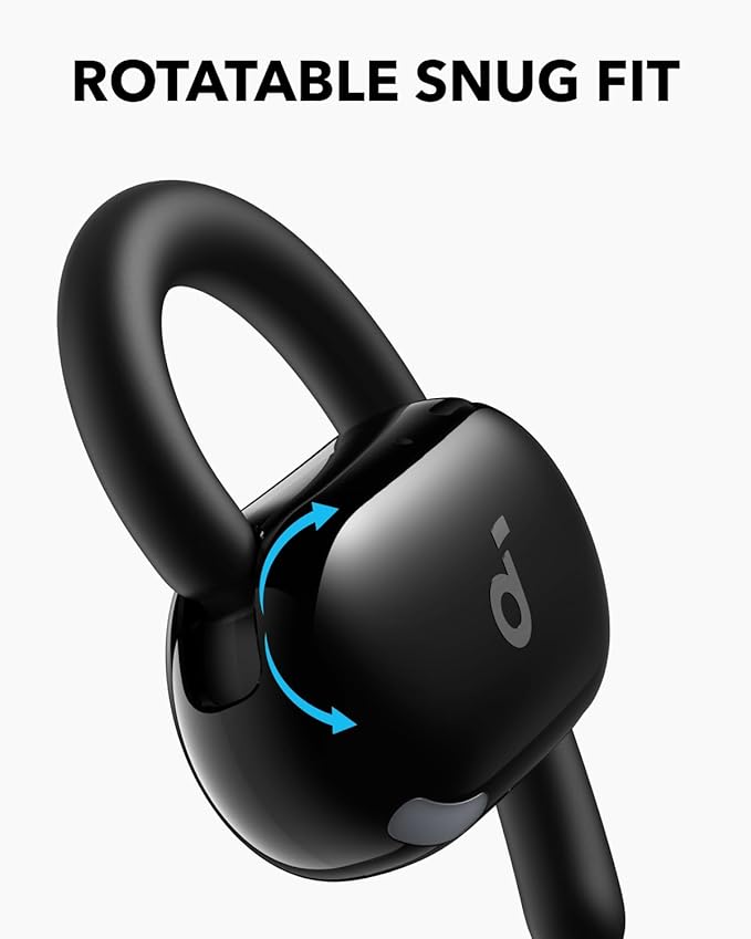 Bluetooth Sports Headphones with IPX7 Water Protection and Rotating Ear Hooks – Best Earbuds for Running and Gym Use 1