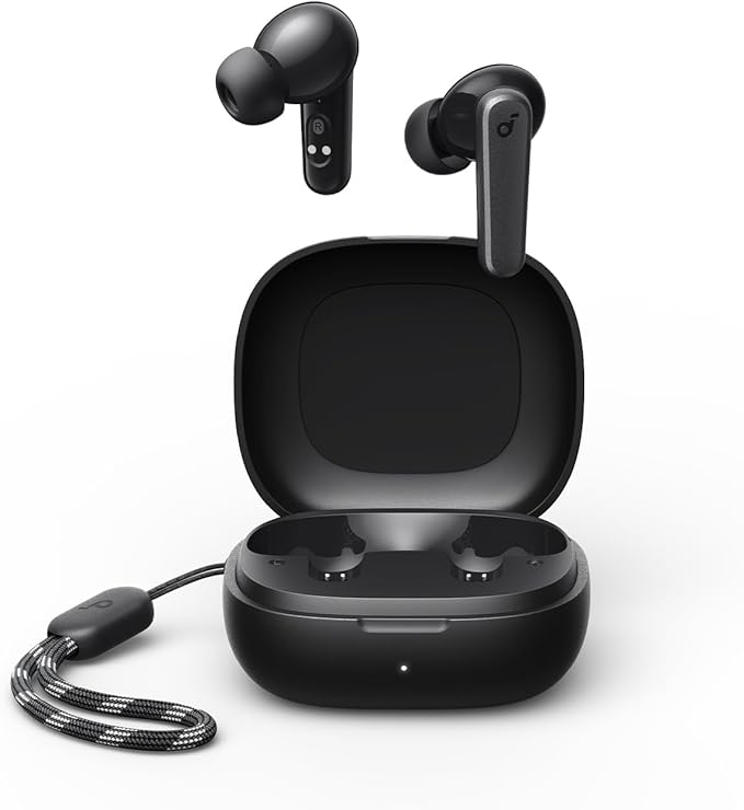 In-Ear Wireless Headphones with 10mm Drivers, Bluetooth 5.3, 30 Hours Playtime, Adjustable EQ, Ergonomic Design 0
