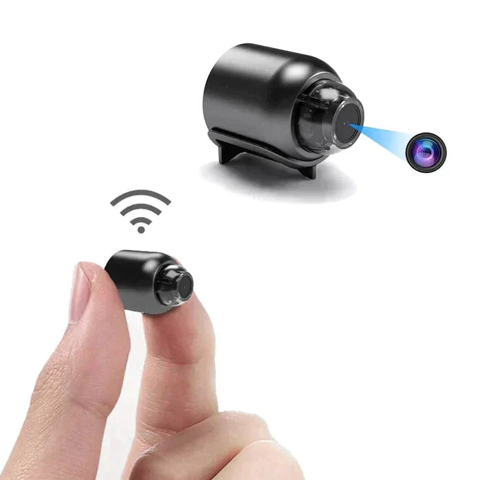 Indoor WiFi Surveillance Camera with 1080P HD Resolution, Night Vision, Wide-Angle Lens for Home Security Monitoring 1