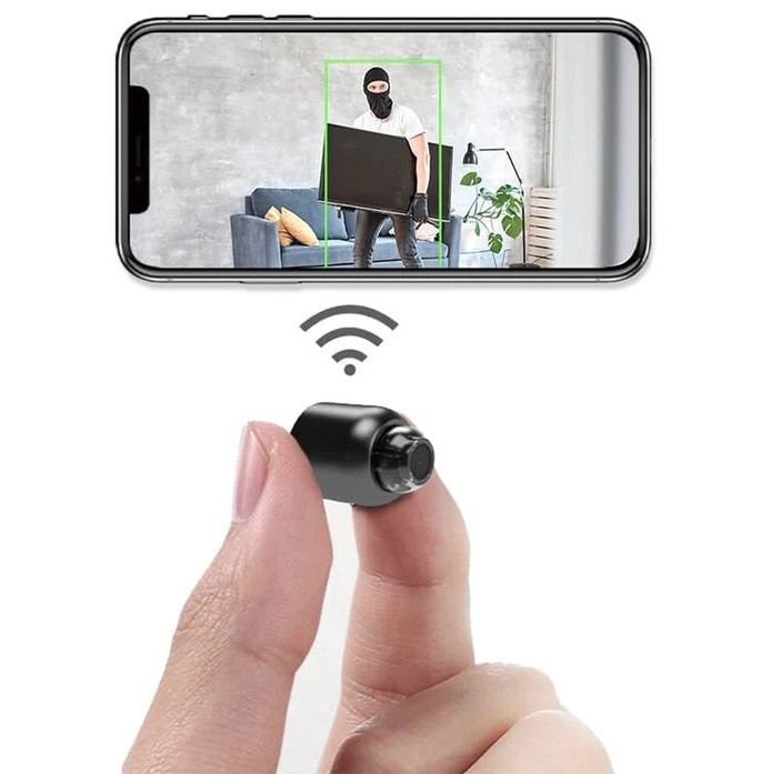 Indoor WiFi Surveillance Camera with 1080P HD Resolution, Night Vision, Wide-Angle Lens for Home Security Monitoring 2
