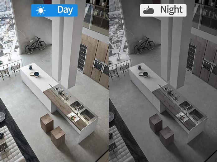 Indoor WiFi Surveillance Camera with 1080P HD Resolution, Night Vision, Wide-Angle Lens for Home Security Monitoring 6