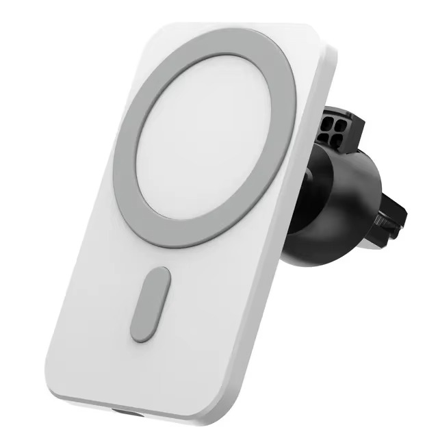 Magnetic Wireless Car Charger with Fast Charging and Adjustable Viewing Angle for Smartphones 6