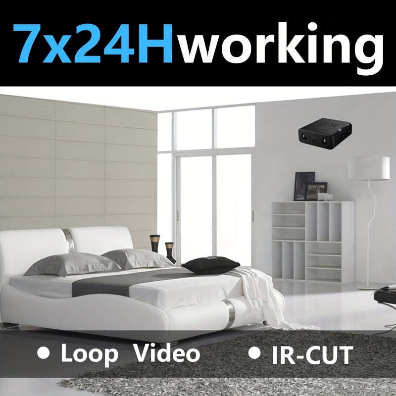 Mini Wireless Surveillance Camera with Full HD, Night Vision, Motion Detection for Home Security 4