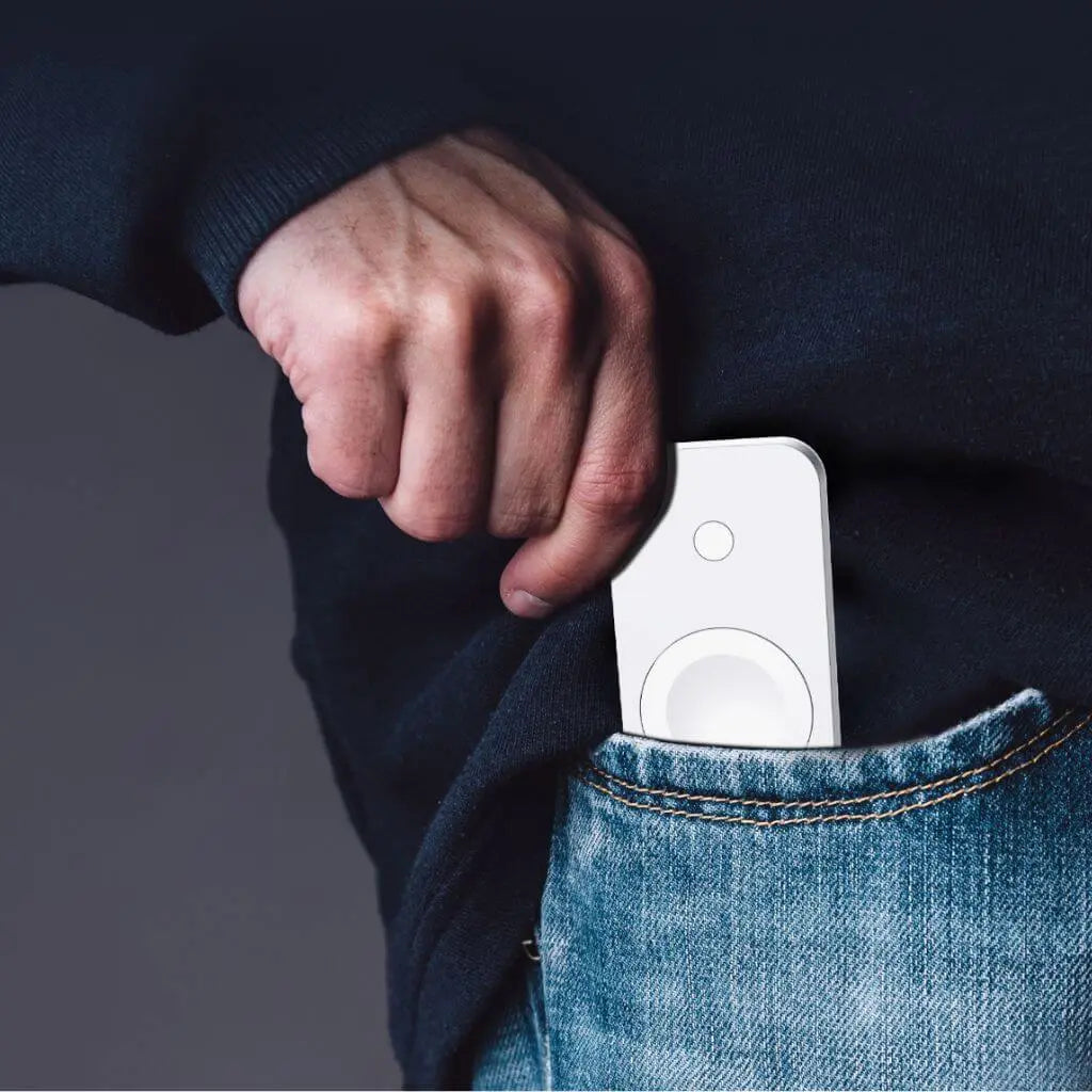 Portable Power Bank for Apple Watch – 1000mAh Keychain Charger, Compact and Lightweight Portable Charger 5