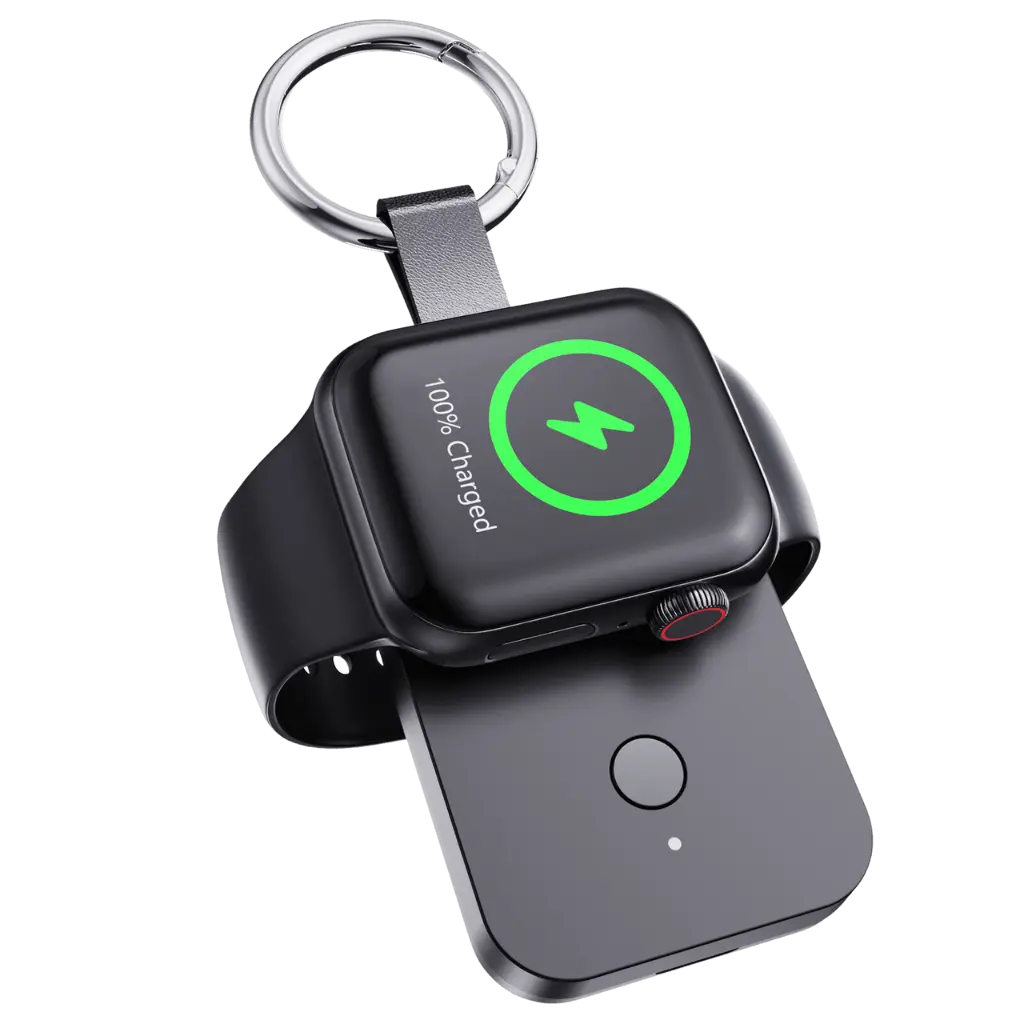 Portable Power Bank for Apple Watch – 1000mAh Keychain Charger, Compact and Lightweight Portable Charger 9