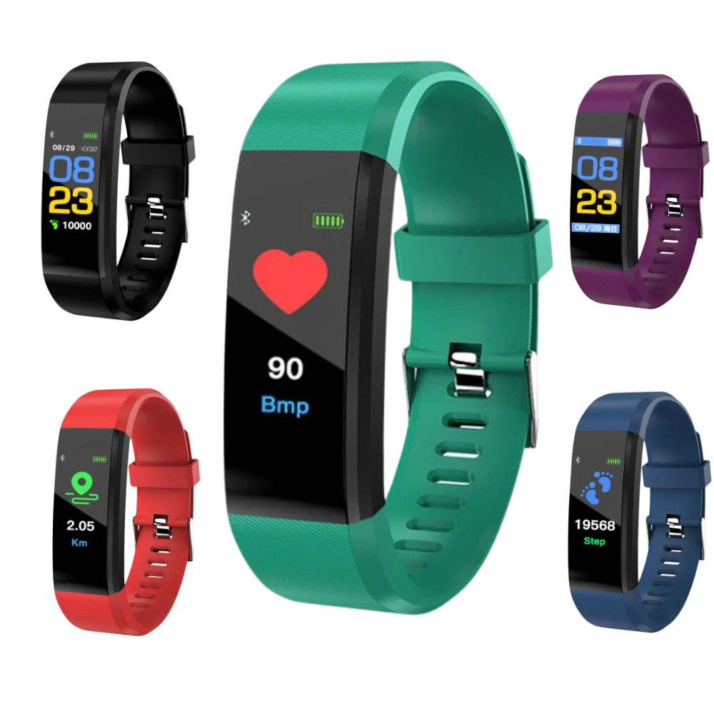 Senior Smartwatch with Health Monitoring, User-Friendly Design, 0.96 Inch LED Screen, Heart Rate and Blood Pressure Tracking 10