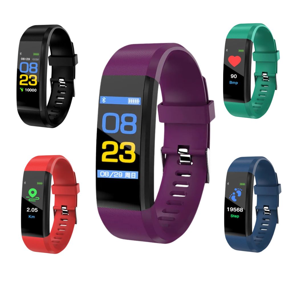 Senior Smartwatch with Health Monitoring, User-Friendly Design, 0.96 Inch LED Screen, Heart Rate and Blood Pressure Tracking 11