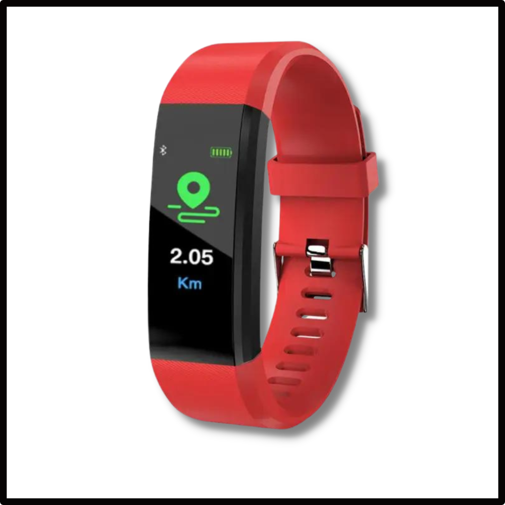 Senior Smartwatch with Health Monitoring, User-Friendly Design, 0.96 Inch LED Screen, Heart Rate and Blood Pressure Tracking 8