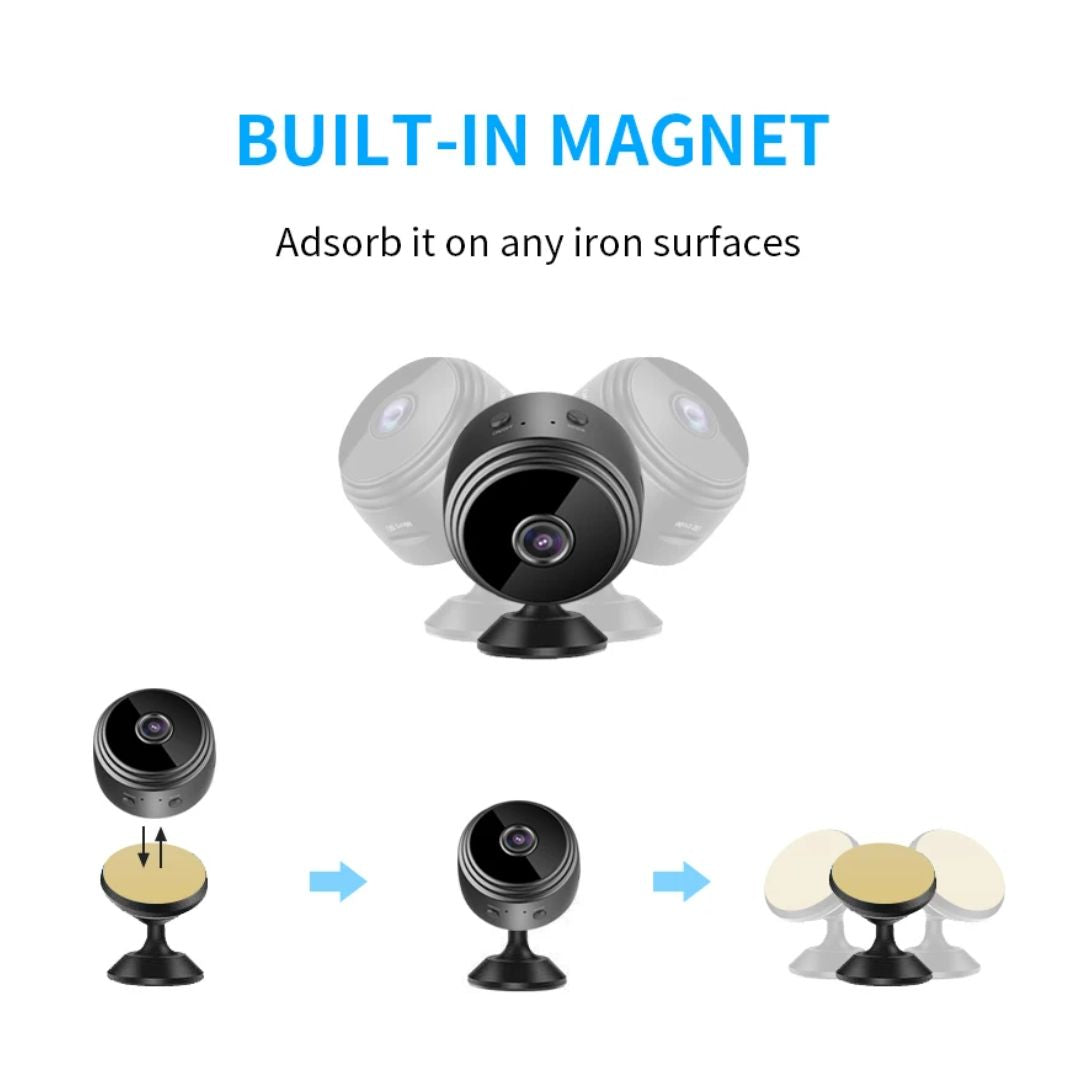 Wireless HD Home Security Camera with 150° Viewing Angle and Night Vision - Outdoor Wireless Surveillance Camera 2
