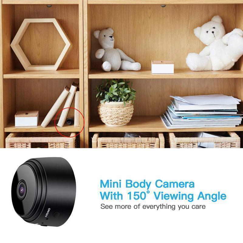 Wireless HD Home Security Camera with 150° Viewing Angle and Night Vision - Outdoor Wireless Surveillance Camera 4
