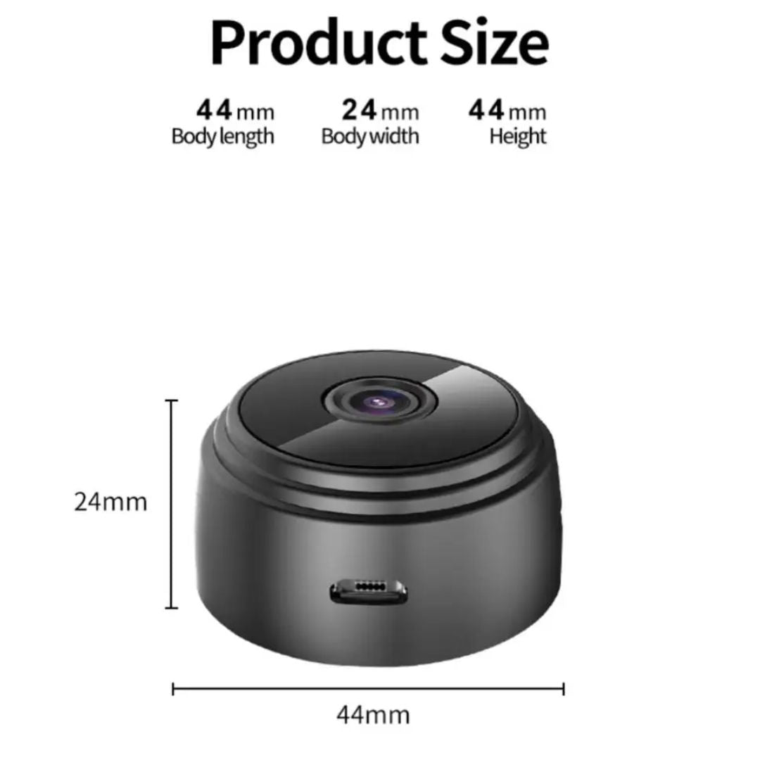 Wireless HD Home Security Camera with 150° Viewing Angle and Night Vision - Outdoor Wireless Surveillance Camera 5