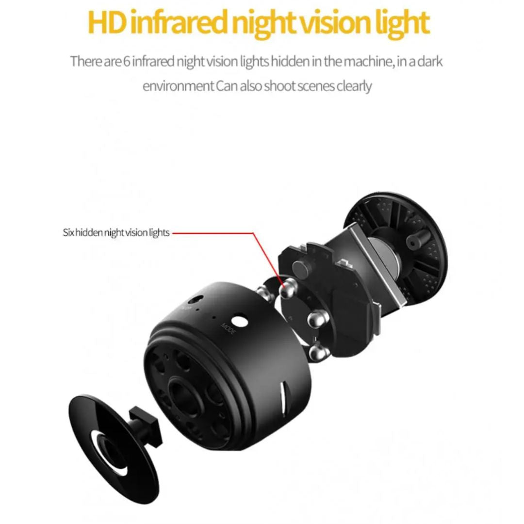 Wireless HD Home Security Camera with 150° Viewing Angle and Night Vision - Outdoor Wireless Surveillance Camera 6